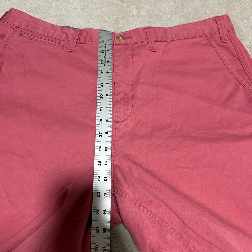 Polo Ralph Lauren Shorts Mens 38 9in Pink Relaxed Fit Chino‎ Cotton Twill 0919 - Picture 6 of 9